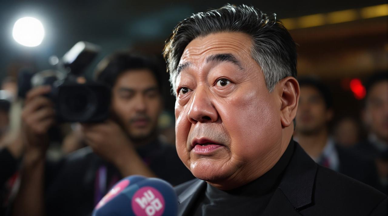 媒体上分享了一段明星引发吃瓜群众热议 李太白忘词风波成焦点